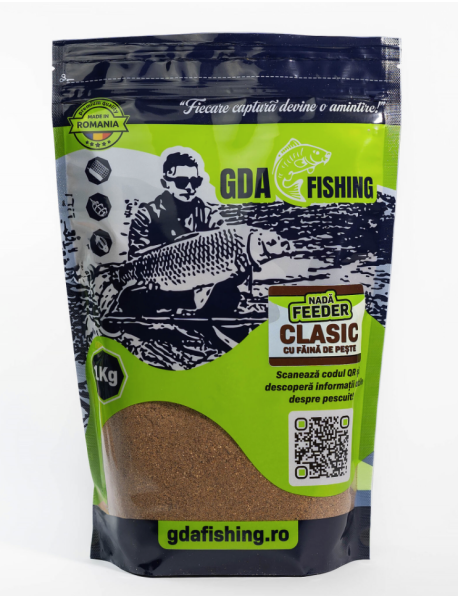 Nadă Feeder GDA Fishing Clasic cu făină de pește